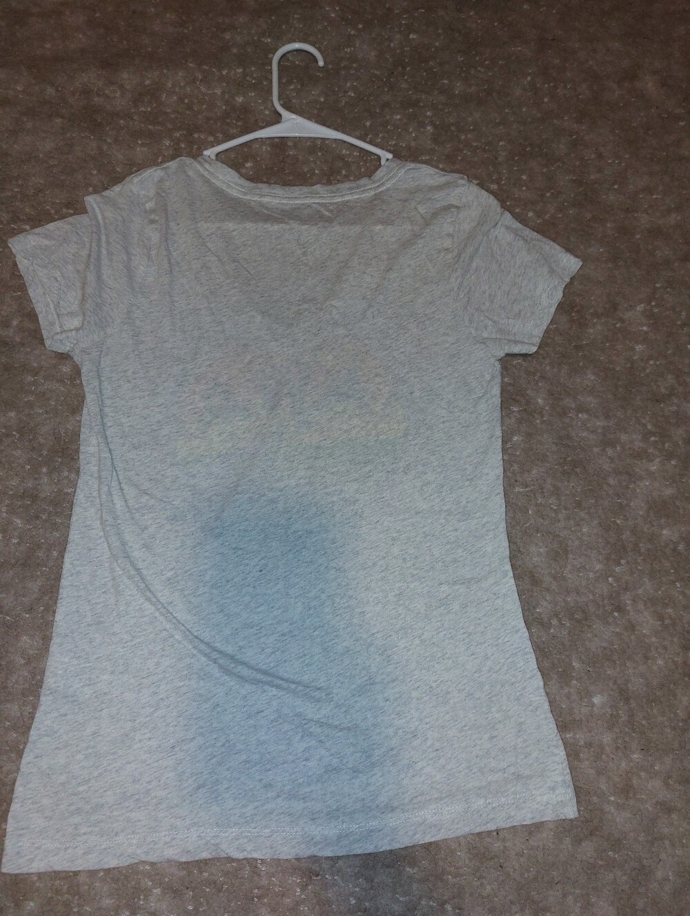 Hurley Light Heather Gray Hawaii Graphic V‑Neck Size:M - Picture 5 of 6